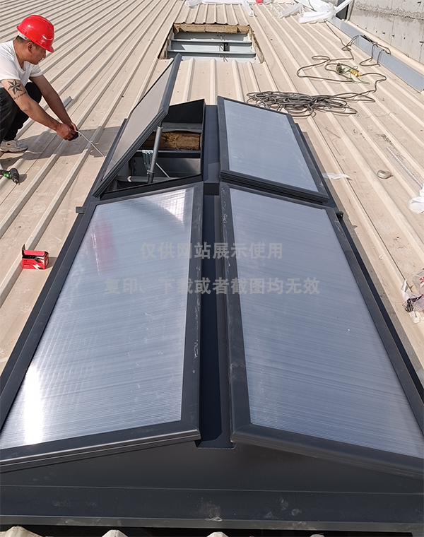 兰州王老吉生产车间新城镇排烟天窗