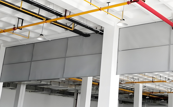 商场防烟分区常闭节点:新城镇挡烟垂壁高度与控制器接线图解 商场防烟分区常闭节点:新城镇挡烟垂壁高度与控制器接线图解